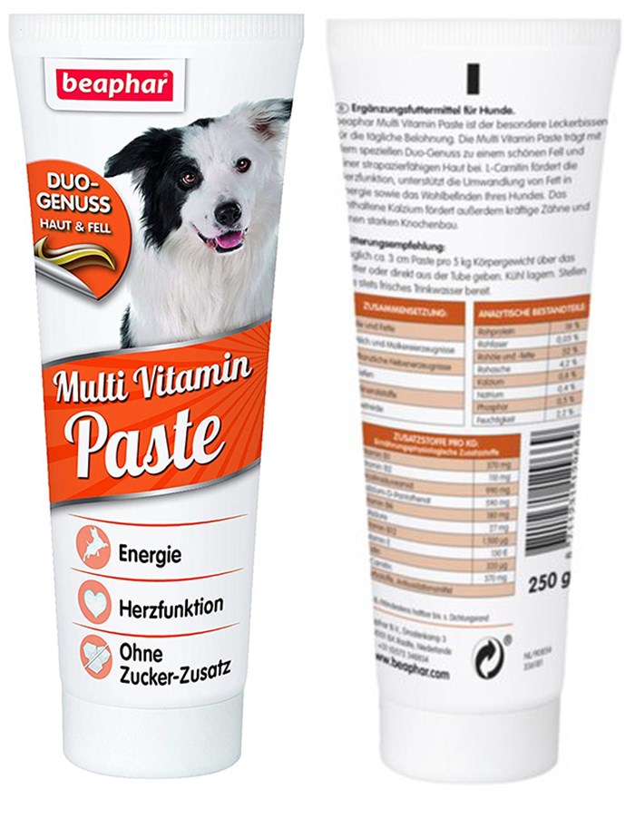 Beaphar Multi-Vitamin Paste Köpek Vitamin Macunu 100 Gr