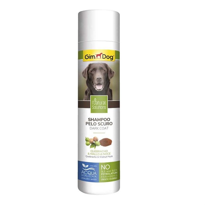 GimDog Natural Solutions Koyu Tüylü Köpek Şampuanı 250 ml